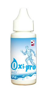 Campur 8-20 tetes Oxi-Pro ke segelas air putih anda